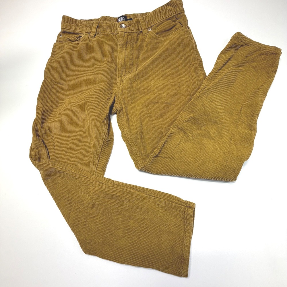 BDG Urban Outfitters Dad Fit Corduroy Pants Mustard Brown 29x30‎